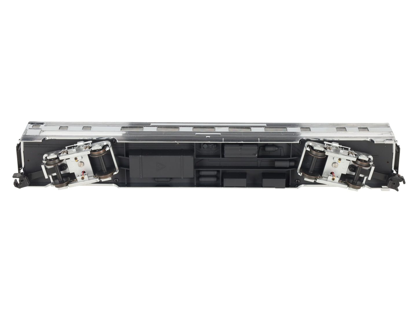American Models S Gauge Chrome Undecorated Extra Budd Coach - Hi Rail EX/Box