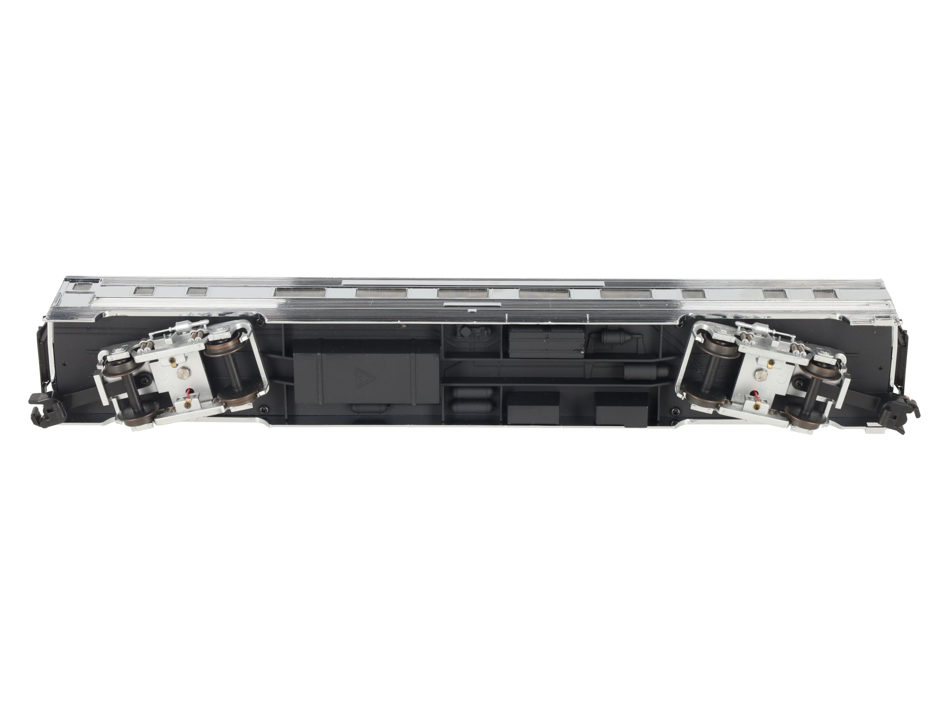 American Models S Gauge Chrome Undecorated Extra Budd Coach - Hi Rail EX/Box