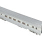 American Models S Gauge Chrome Undecorated Extra Budd Coach - Hi Rail EX/Box