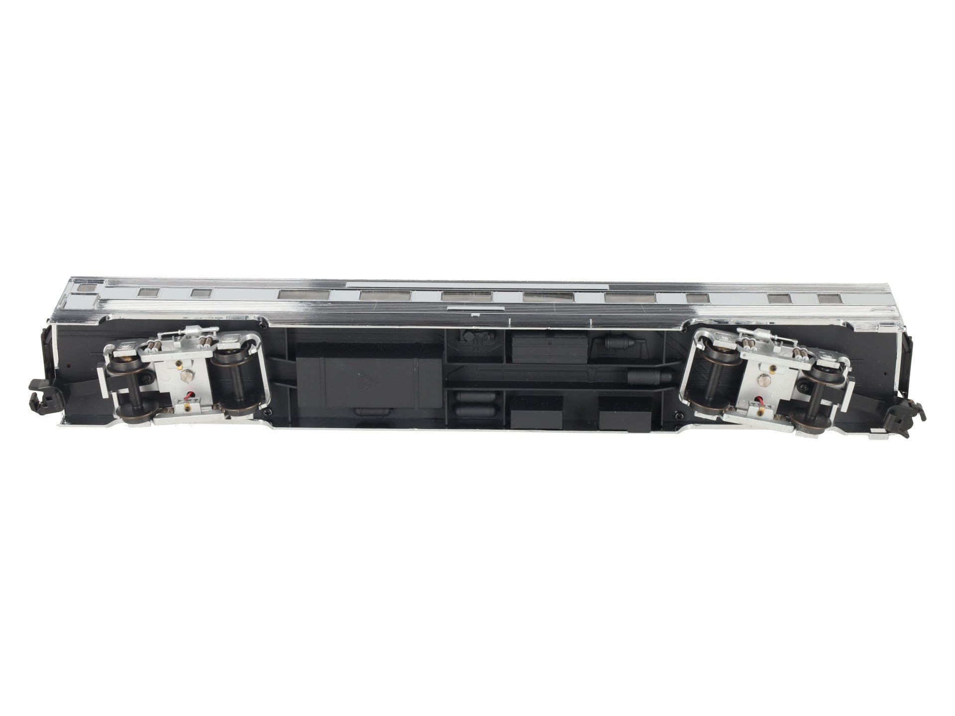 American Models S Gauge Chrome Undecorated Extra Budd Coach - Hi Rail EX/Box