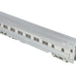 American Models S Gauge Chrome Undecorated Extra Budd Coach - Hi Rail EX/Box