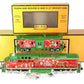 MTH 30-20757-1 O Gauge Christmas ES44AC Diesel & Caboose w/PS3 #2500/2501 EX/Box