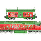 MTH 30-20757-1 O Gauge Christmas ES44AC Diesel & Caboose w/PS3 #2500/2501