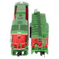 MTH 30-20757-1 O Gauge Christmas ES44AC Diesel & Caboose w/PS3 #2500/2501 EX/Box