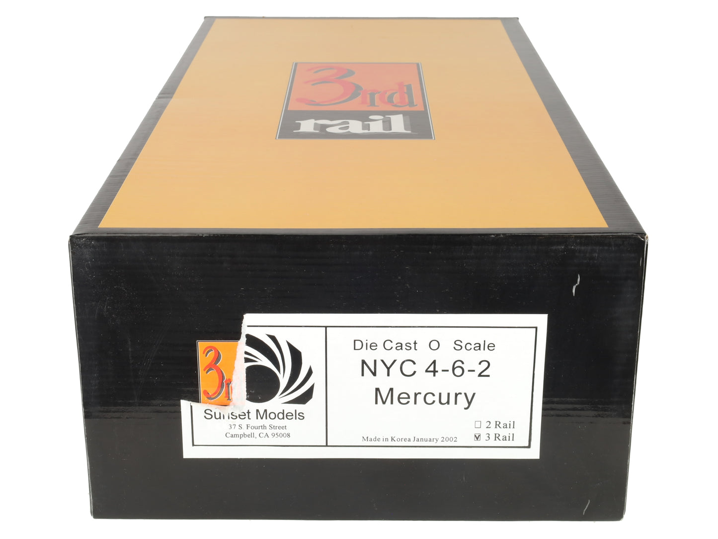 3rd Rail 5450 O Gauge NYC Mercury 4-6-2 Steam Locomotive & Tender EX/Box