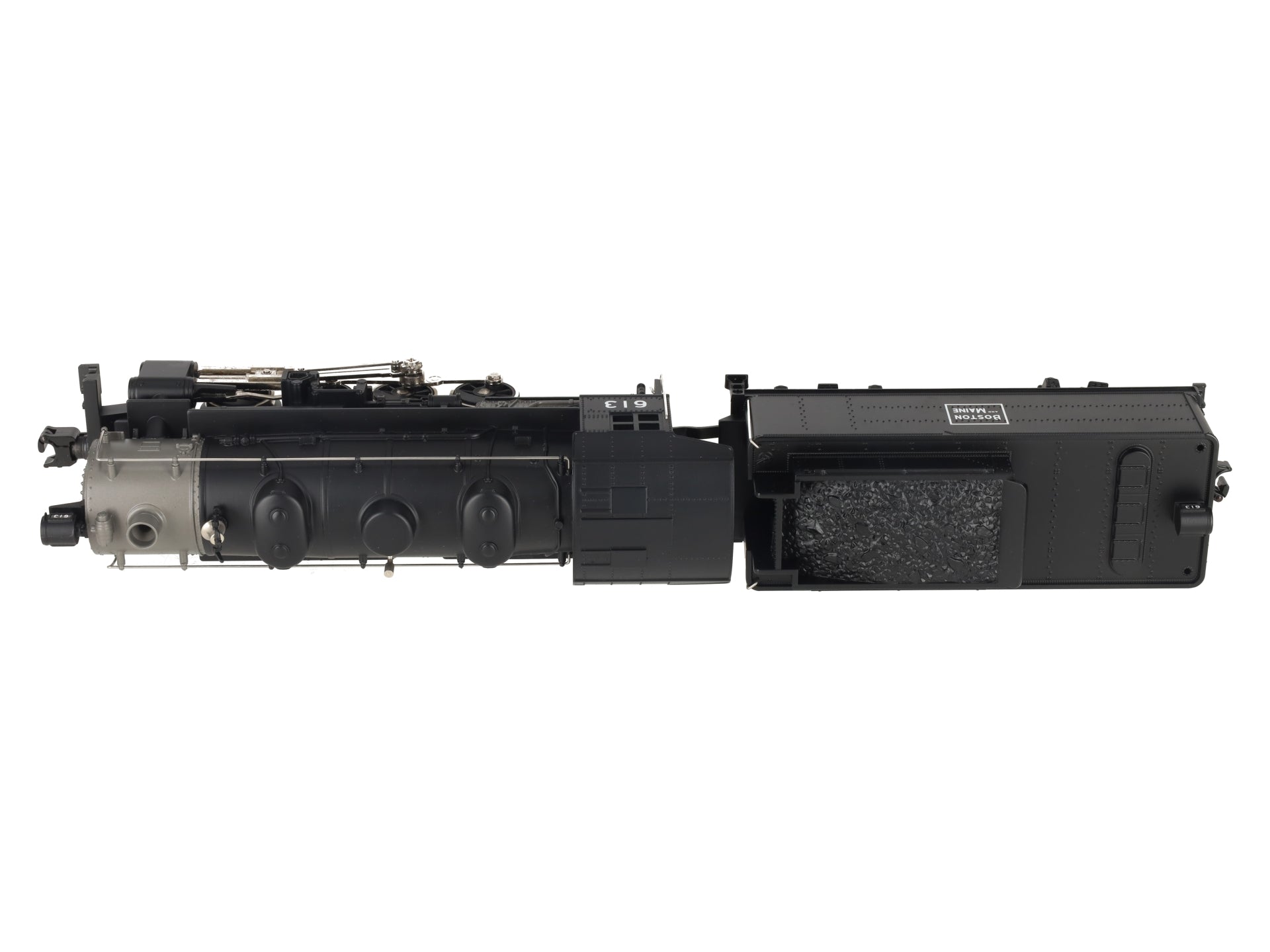MTH 30-1184-1 Boston & Maine 0-8-0 Steam Switcher w/PS2 #613 EX/Box