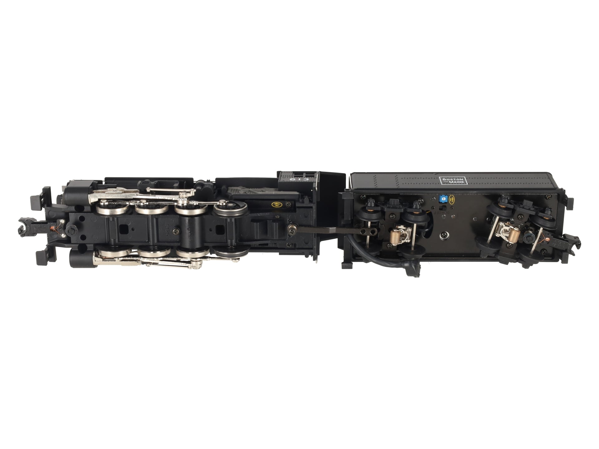MTH 30-1184-1 Boston & Maine 0-8-0 Steam Switcher w/PS2 #613 EX/Box