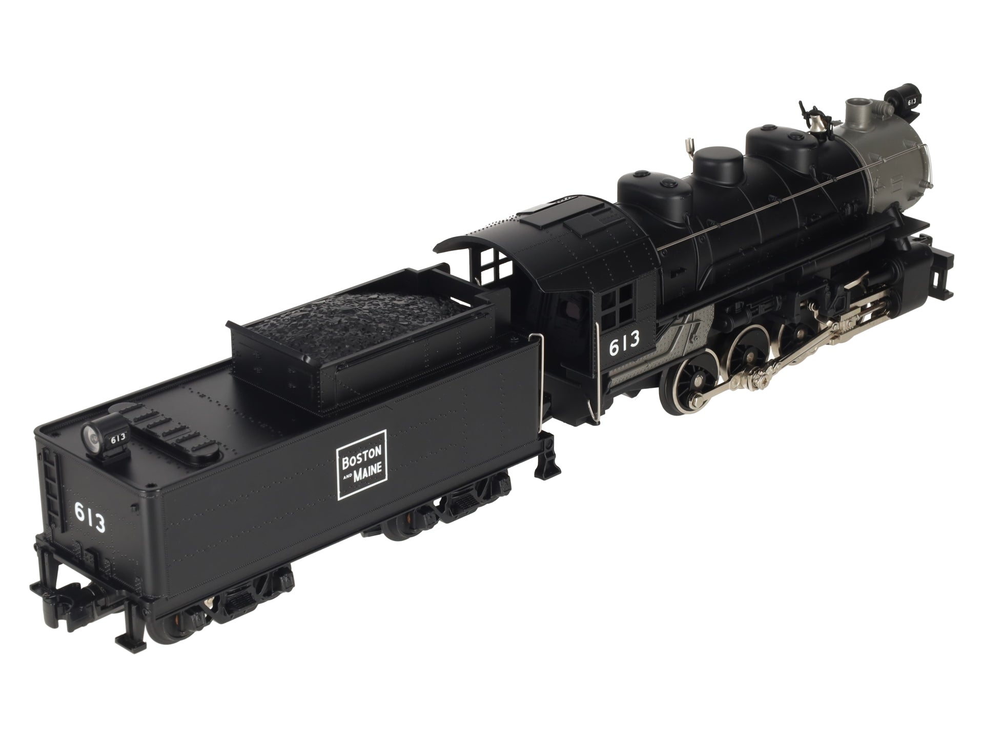 MTH 30-1184-1 Boston & Maine 0-8-0 Steam Switcher w/PS2 #613 EX/Box