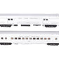 MTH 20-69127 O NYC 70’ ABS Baggage/Coach Ribbed Passenger Set (Set of 2)