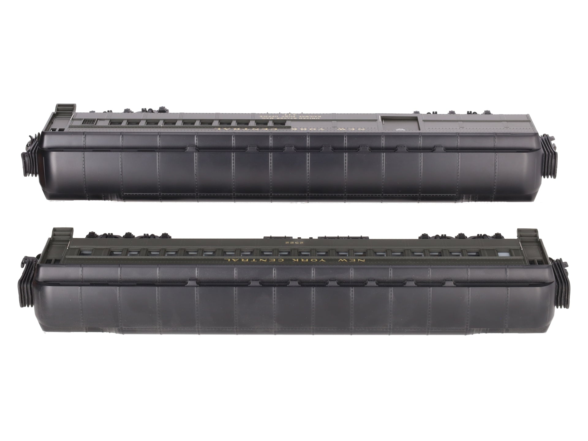 MTH 20-4122 O Gauge NYC 70' Madison Combine/Diner Passenger Car Set (Pack of 2) VG/Box