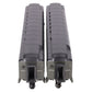 MTH 20-4122 O Gauge NYC 70' Madison Combine/Diner Passenger Car Set (Pack of 2) VG/Box