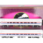 MTH 20-6655 O Scale Amtrak Amfleet Phase III Passenger Coach Cars (Set of 2) EX/Box