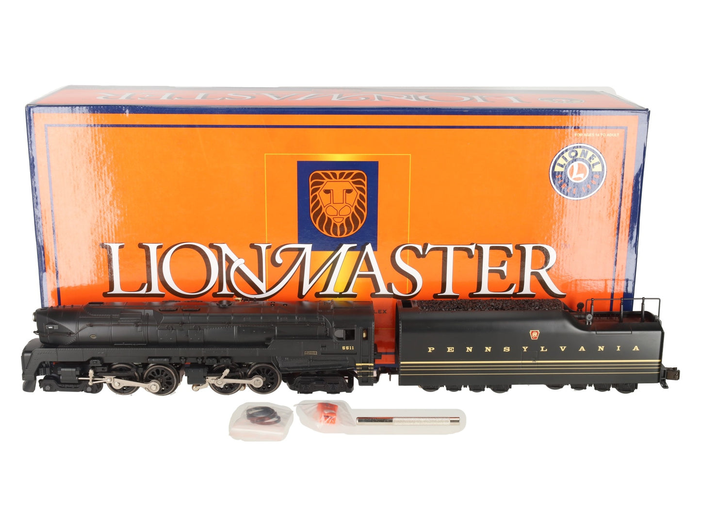 Lionel 6-11207 O Lionmaster PRR T1 4-4-4-4 Duplex Steam Locomotive #5511 TMCC LN/Box
