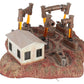 Lionel 6-24112 O Gauge Oil Field With 7 Oil Wells & Bubble Tubes