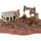 Lionel 6-24112 O Gauge Oil Field With 7 Oil Wells & Bubble Tubes