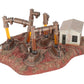 Lionel 6-24112 O Gauge Oil Field With 7 Oil Wells & Bubble Tubes