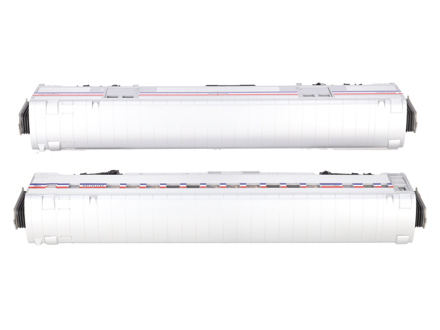 MTH 20-69151 O Amtrak 70' Streamlined Baggage/Coach Passenger Car Set (Set of 2)