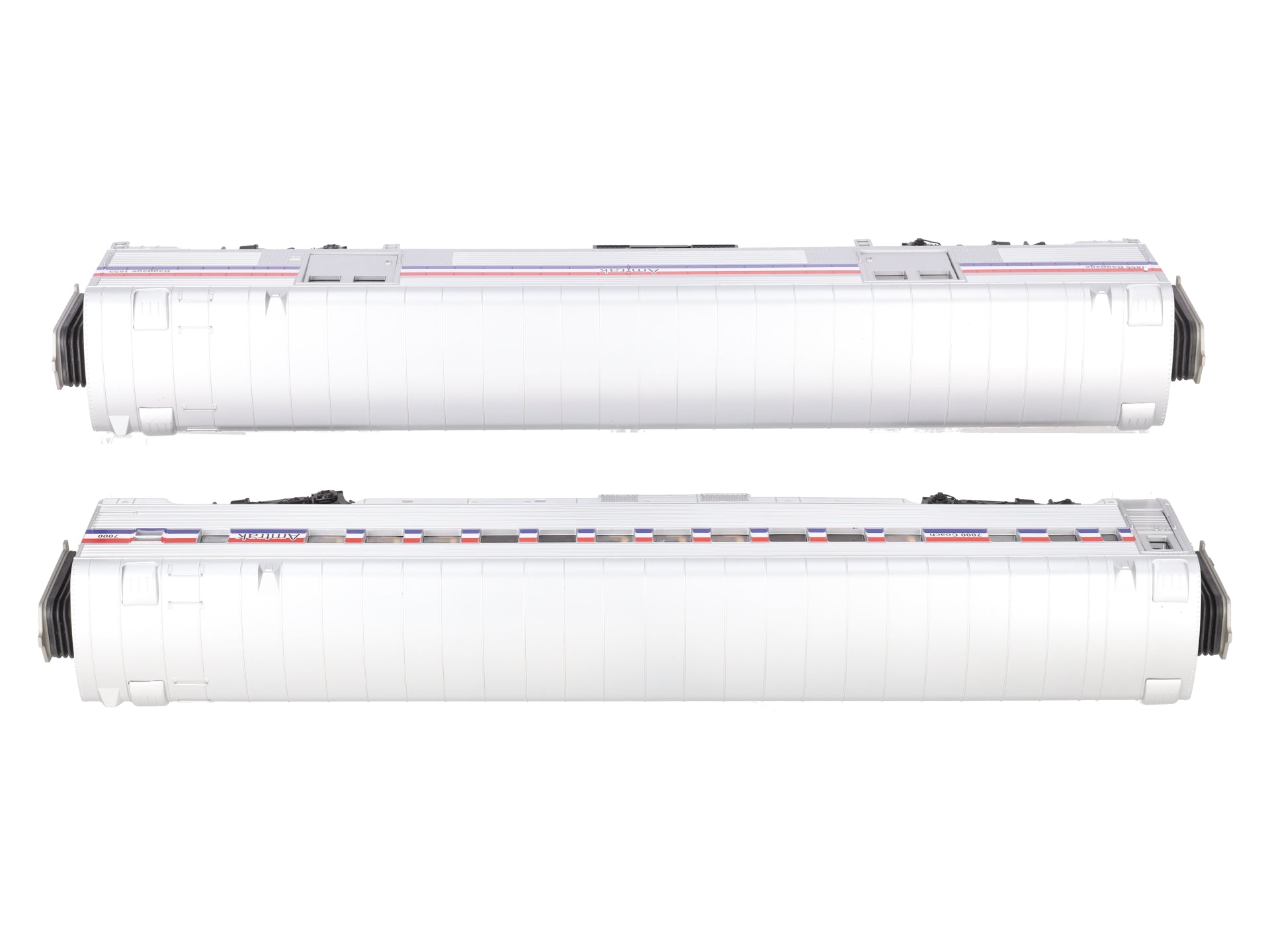 MTH 20-69151 O Amtrak 70' Streamlined Baggage/Coach Passenger Car Set (Set of 2)