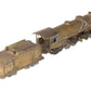 S Scale Brass 2-8-2 Steam Locomotive & Tender VG