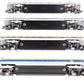 Williams 43167 O Gauge D&H 72 Ft. Streamline Passenger Car (Pack of 4)