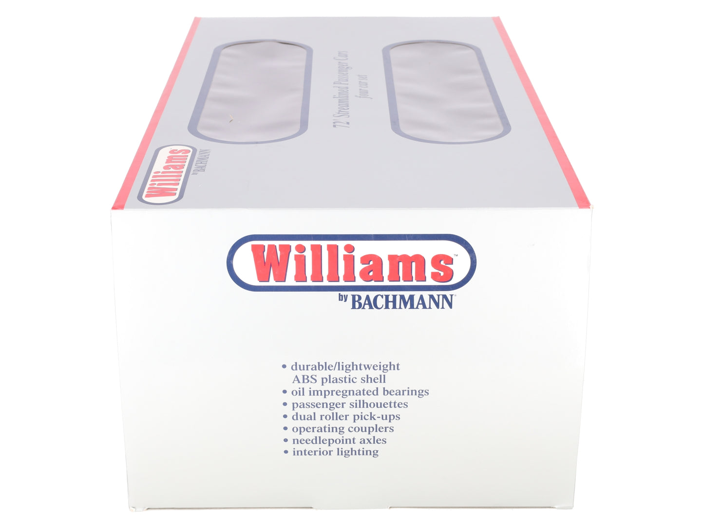 Williams 43167 O Gauge D&H 72 Ft. Streamline Passenger Car (Pack of 4)