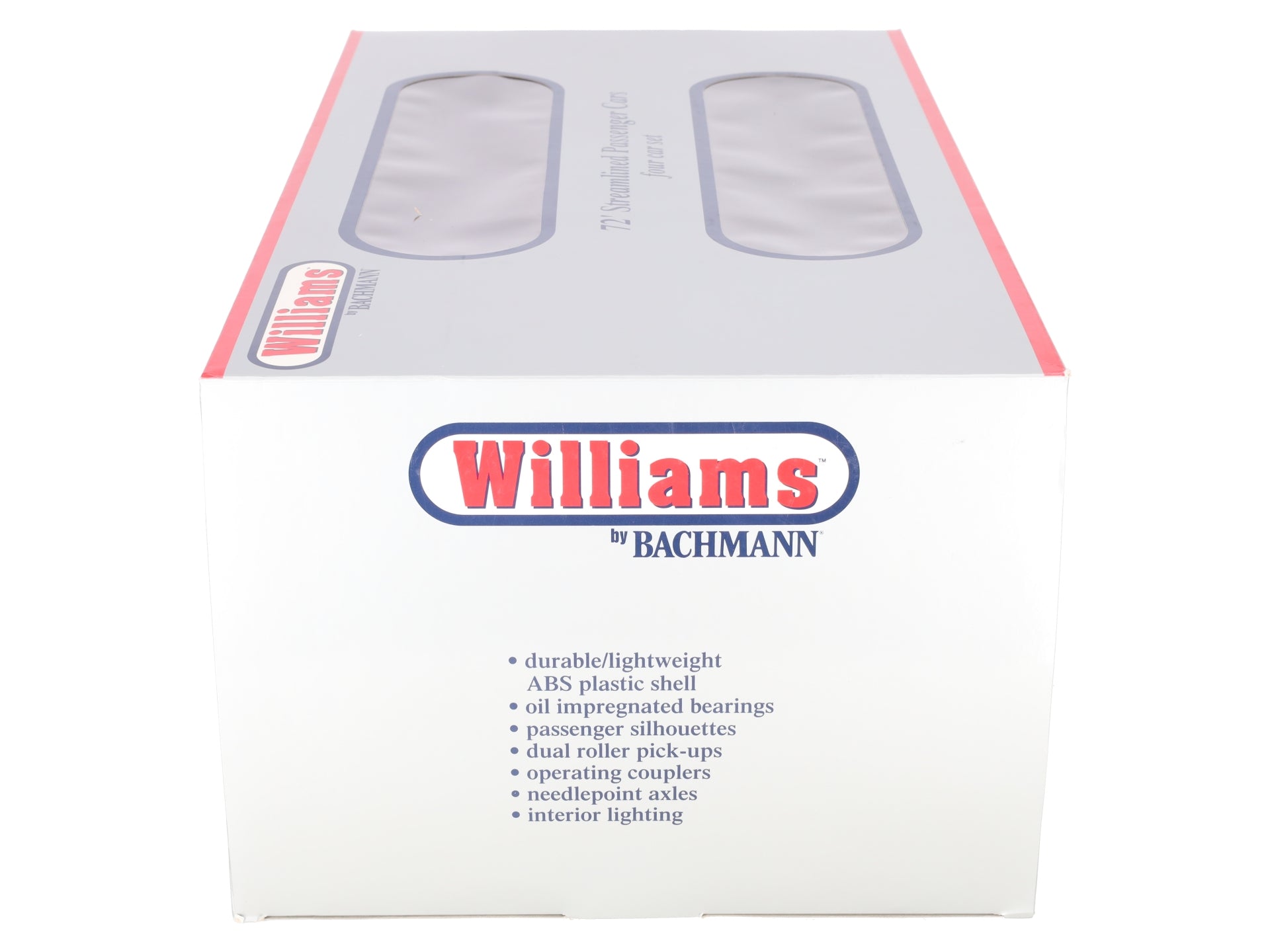 Williams 43167 O Gauge D&H 72 Ft. Streamline Passenger Car (Pack of 4)