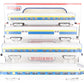 Williams 43167 O Gauge D&H 72 Ft. Streamline Passenger Car (Pack of 4) EX/Box