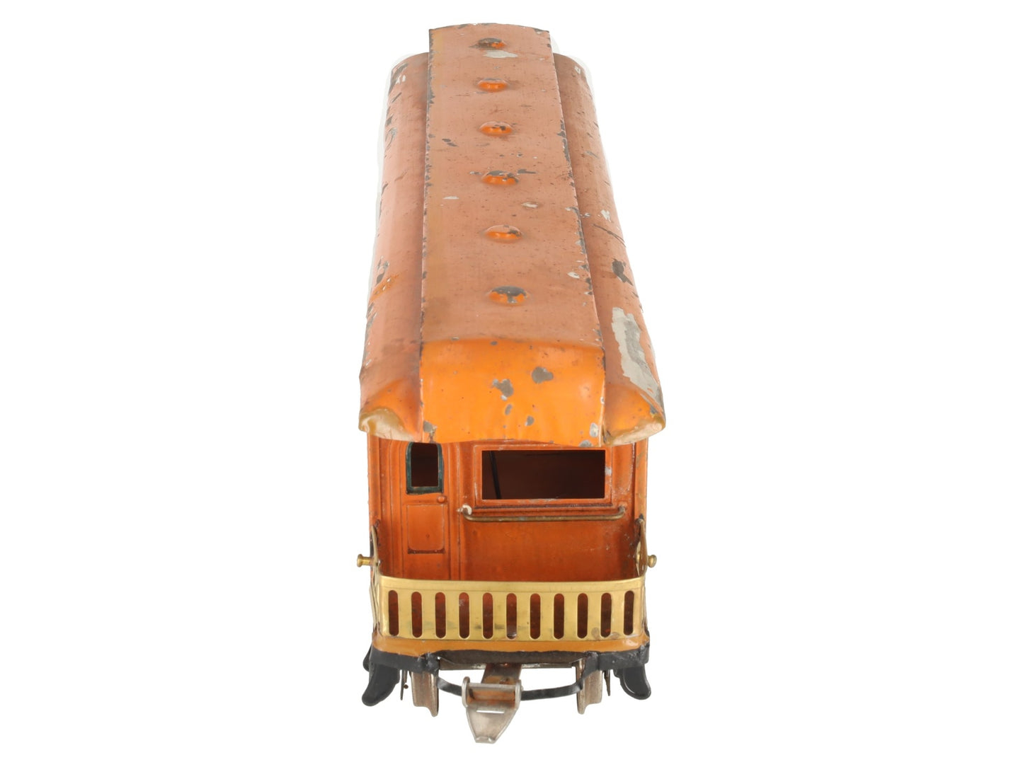 Ives 189-3 Vintage Standard Gauge Tinplate Observation Car VG