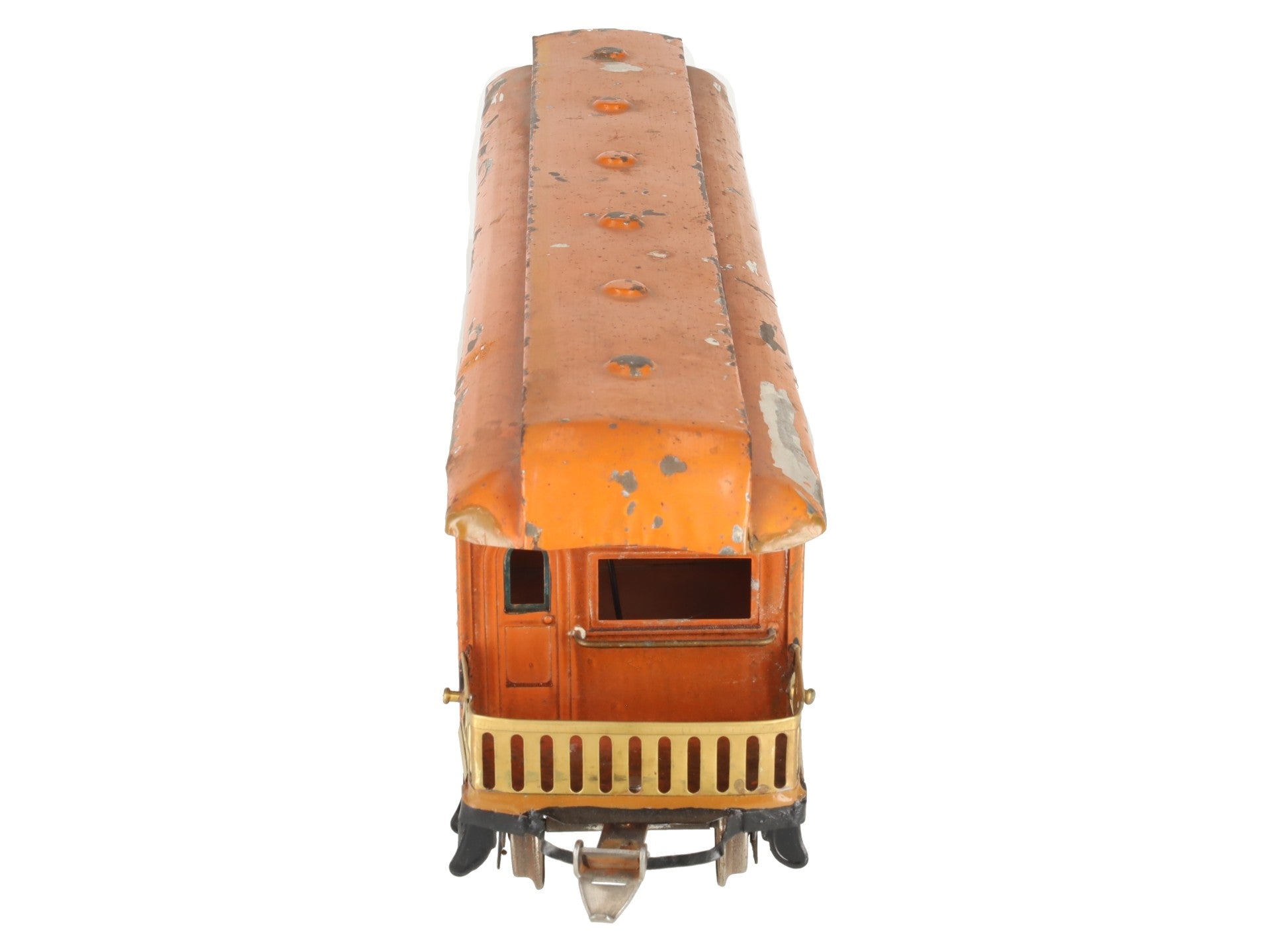 Ives 189-3 Vintage Standard Gauge Tinplate Observation Car VG