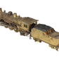 S Scale Brass 4-6-2 Pacific Steam Locomotive & Tender EX