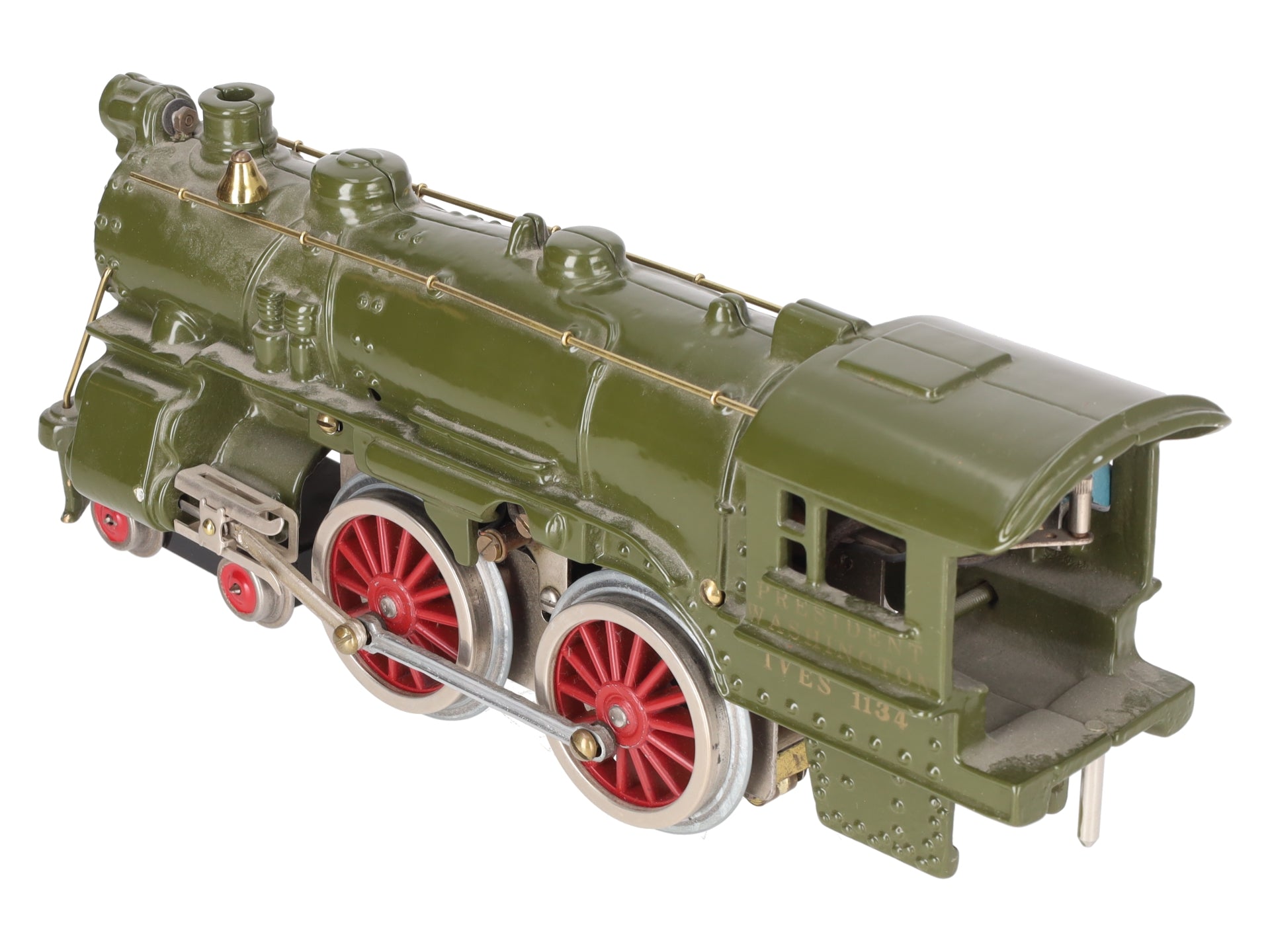Ives 1134 Vintage Standard Gauge 4-4-2 Steam Locomotive EX