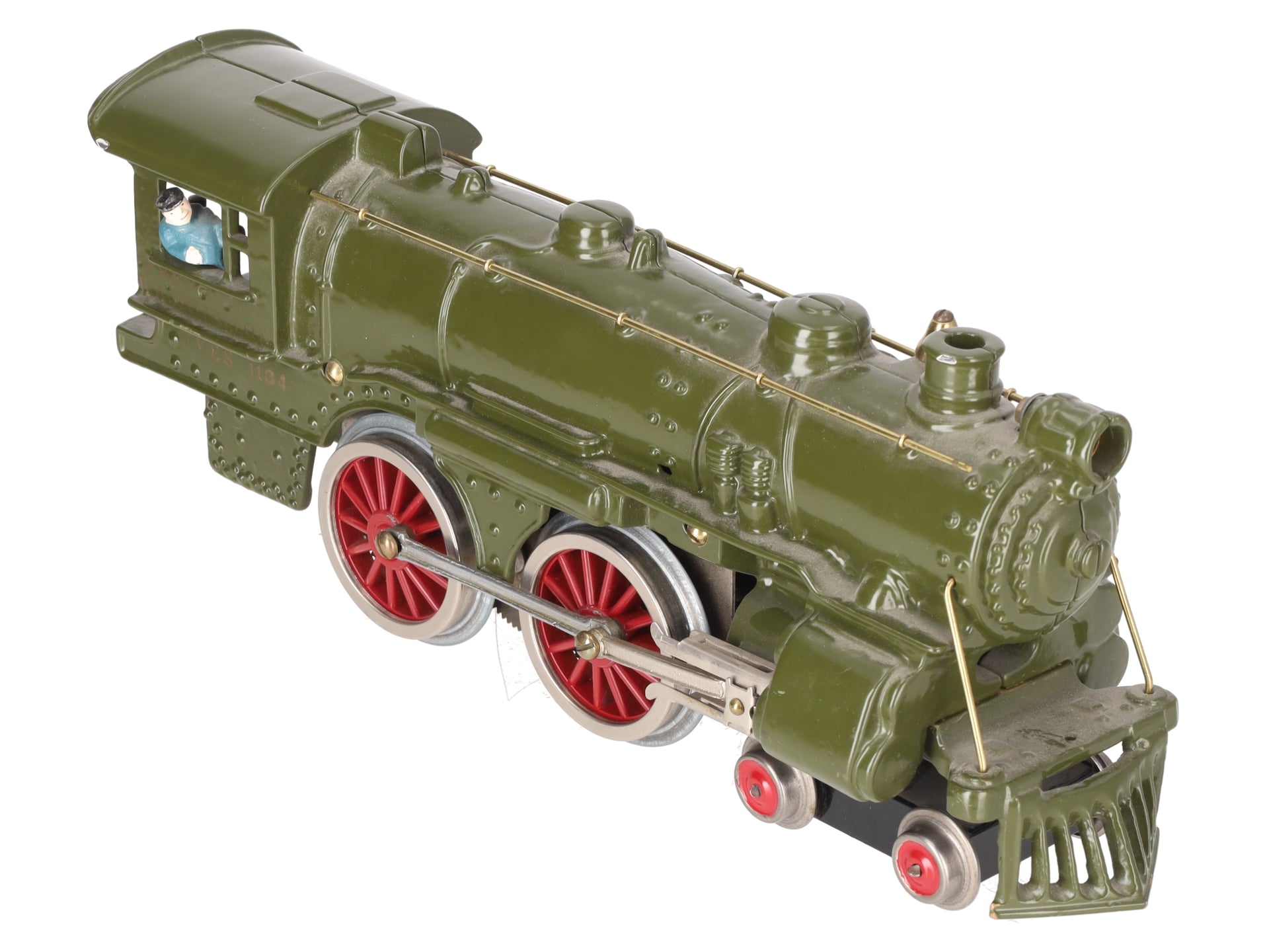 Ives 1134 Vintage Standard Gauge 4-4-2 Steam Locomotive EX