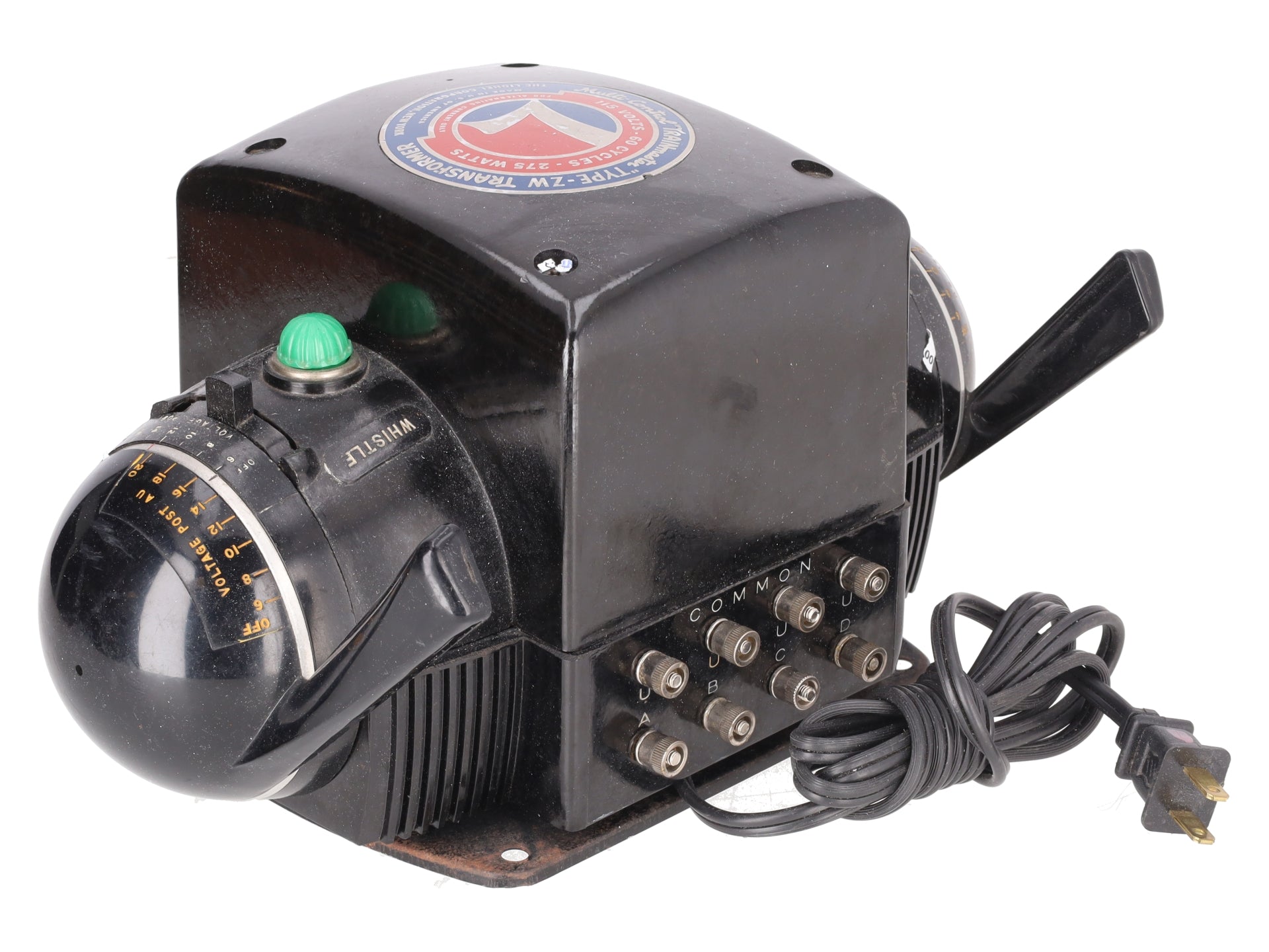 Lionel ZW O Gauge Vintage Trainmaster 275 Watt Transformer with Whistle VG