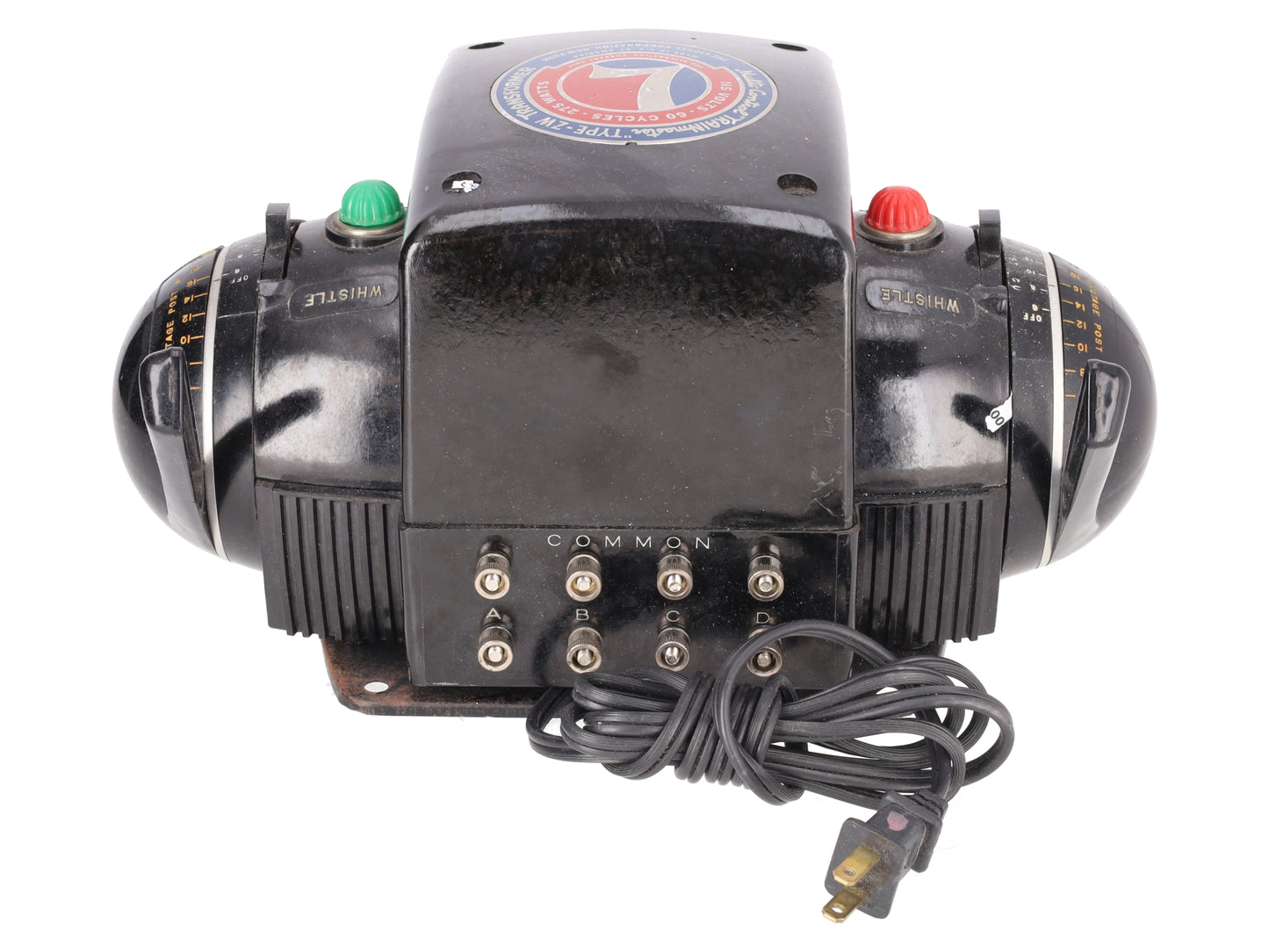 Lionel ZW O Gauge Vintage Trainmaster 275 Watt Transformer with Whistle VG