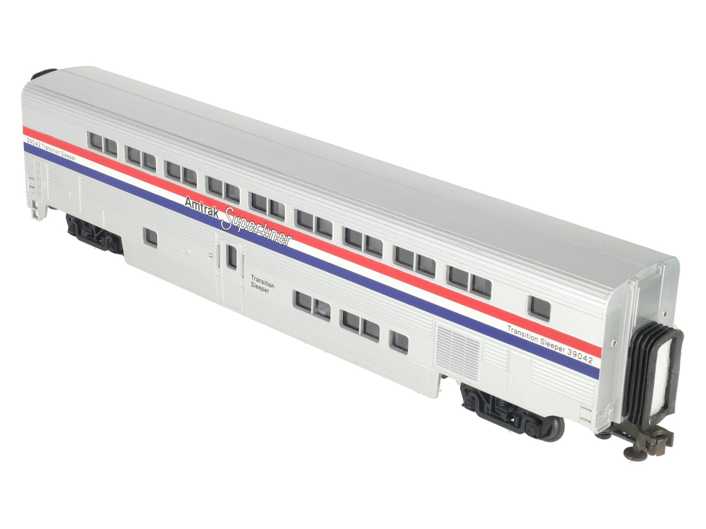 MTH 20-6540 O Gauge Amtrak Superliner Transitional Sleeper #32009 VG/Box