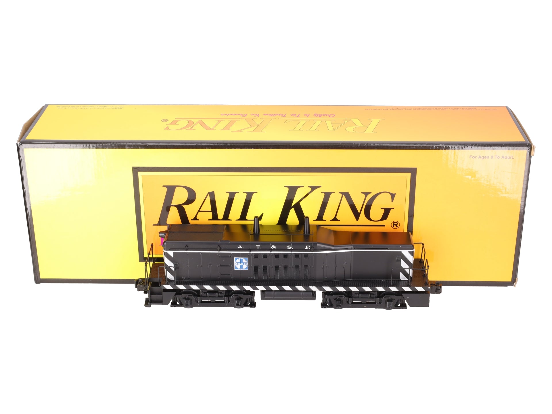 MTH 30-2156-3 O AT&SF NW-2 Calf Diesel Switcher #2419 EX/Box