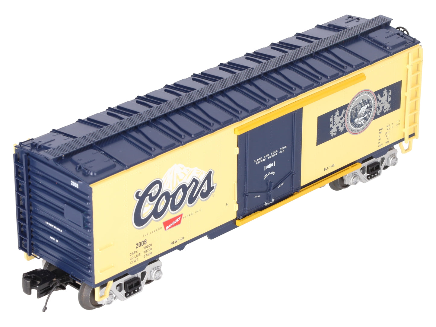 MTH 20-94204 Coors Operating Reefer Car LN/Box