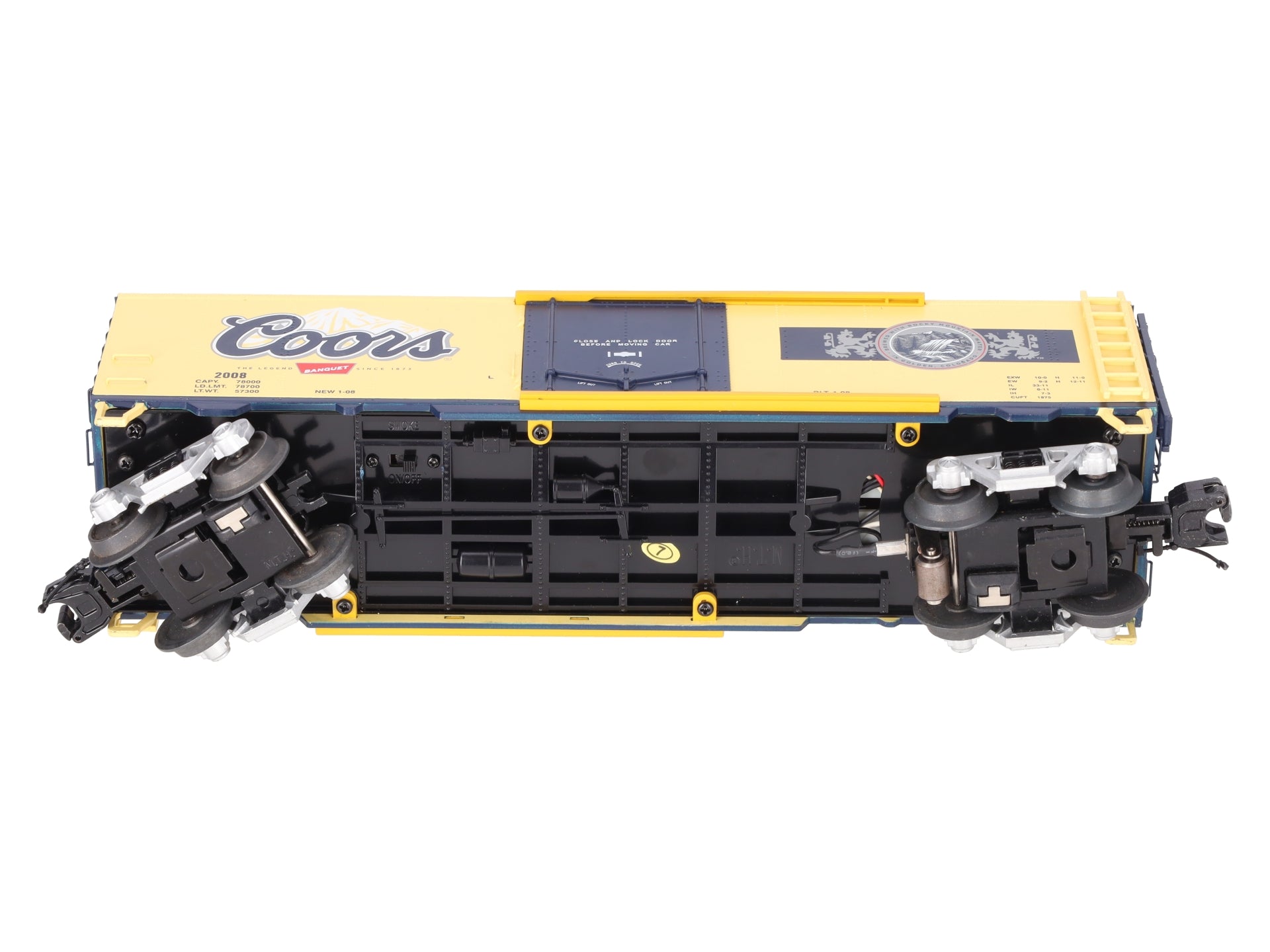 MTH 20-94204 Coors Operating Reefer Car LN/Box