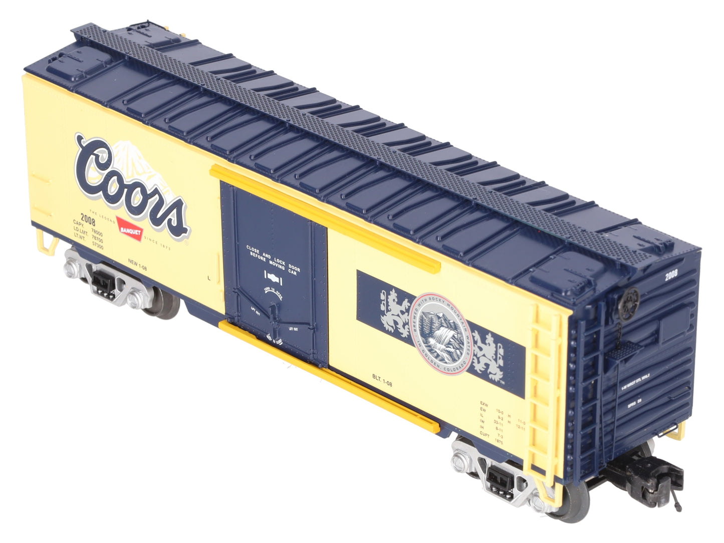 MTH 20-94204 Coors Operating Reefer Car