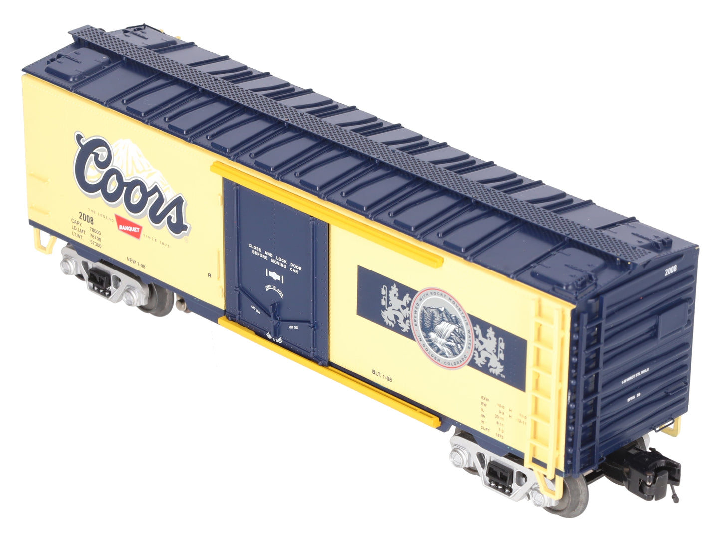 MTH 20-94204 Coors Operating Reefer Car