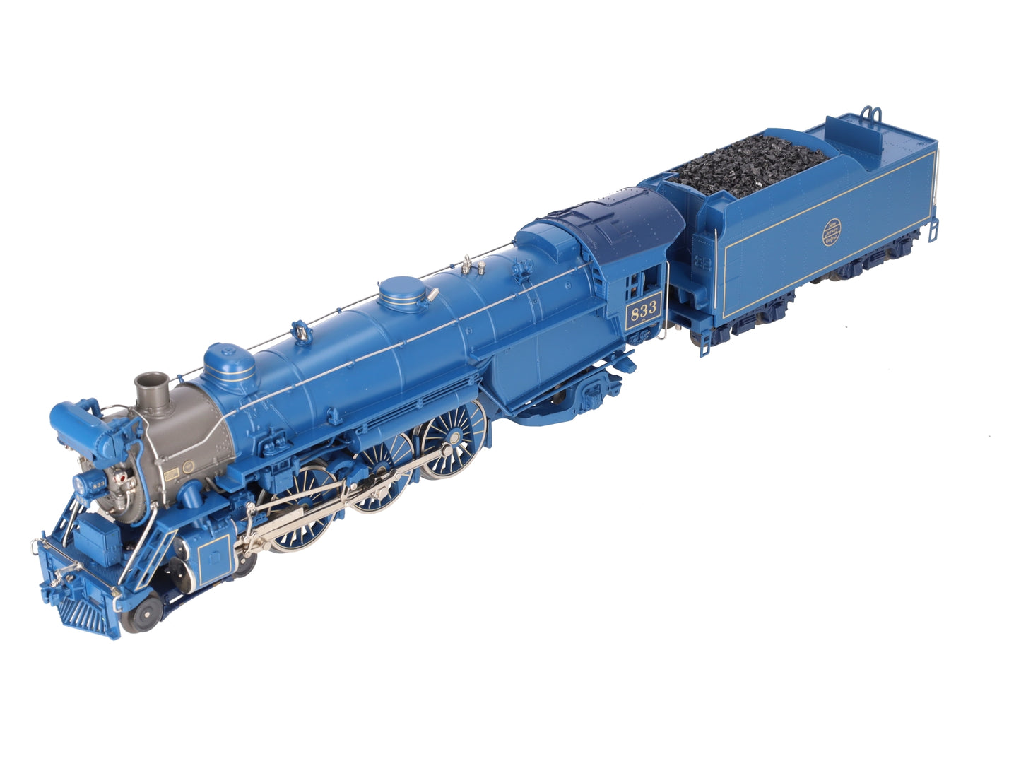 MTH 20-3028-1 O Jersey Central 4-6-2 Blue Comet Steam Locomotive & Tender w/PS1 LN/Box