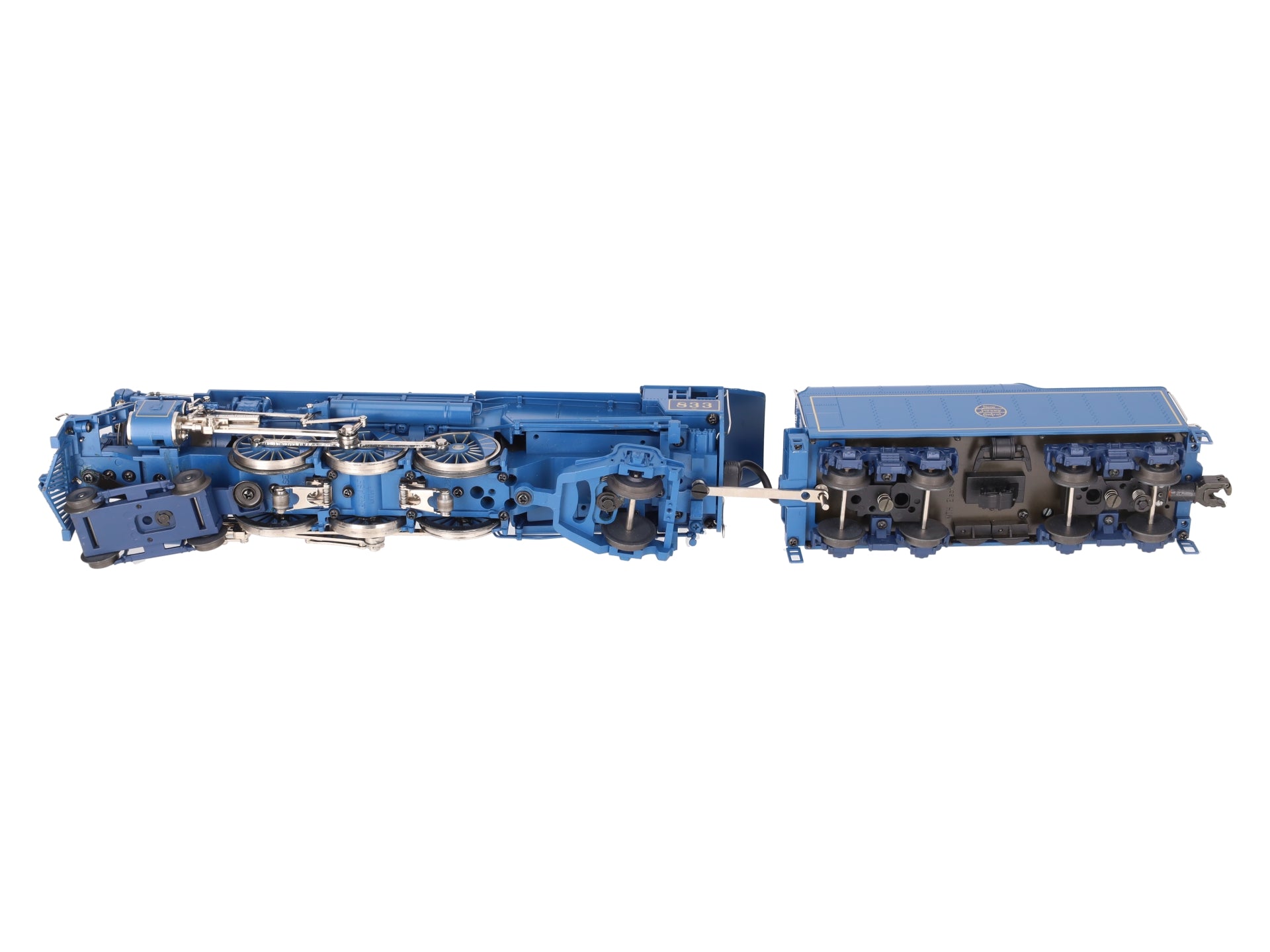 MTH 20-3028-1 O Jersey Central 4-6-2 Blue Comet Steam Locomotive & Tender w/PS1 LN/Box