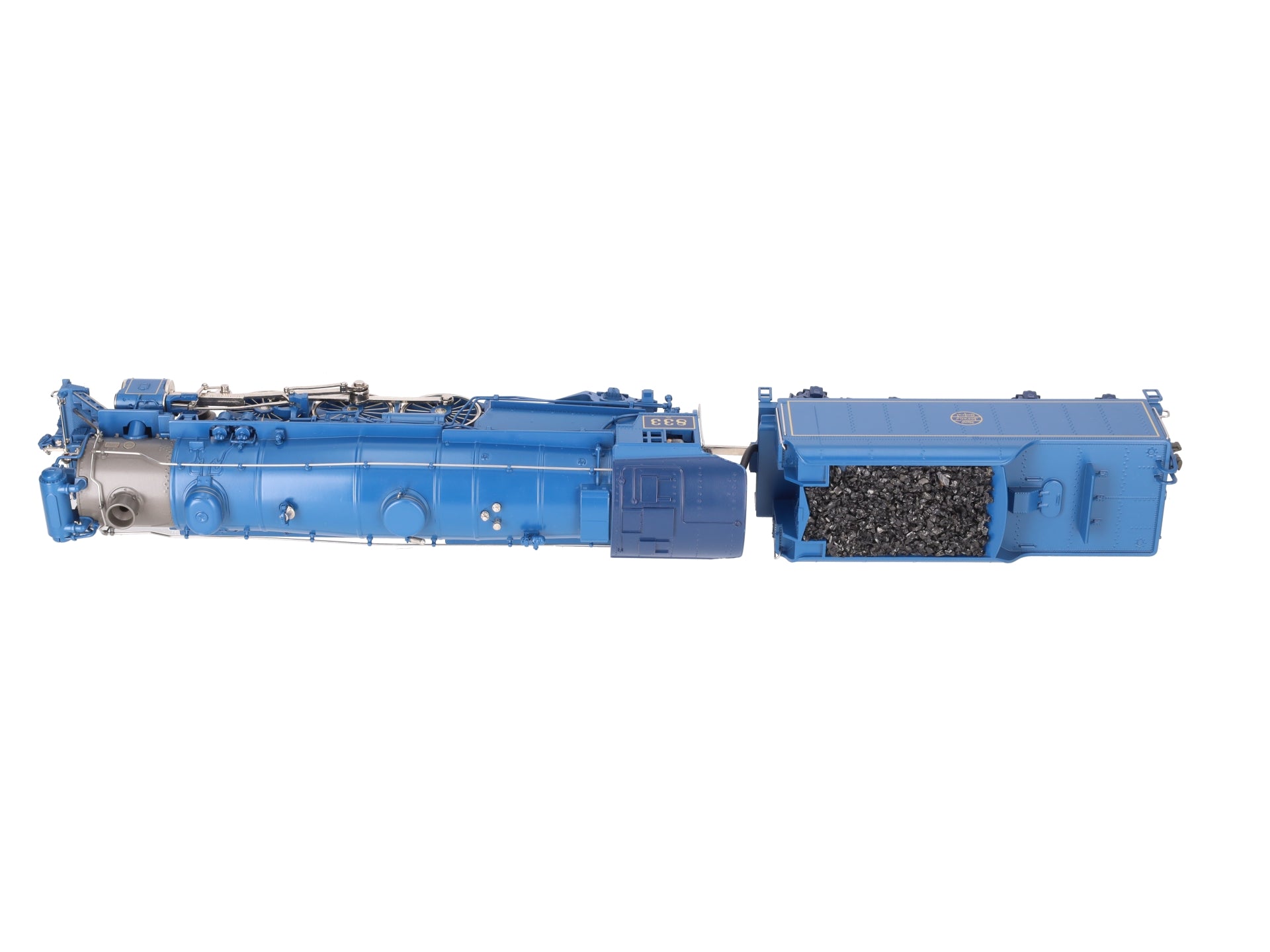 MTH 20-3028-1 O Jersey Central 4-6-2 Blue Comet Steam Locomotive & Tender w/PS1 LN/Box