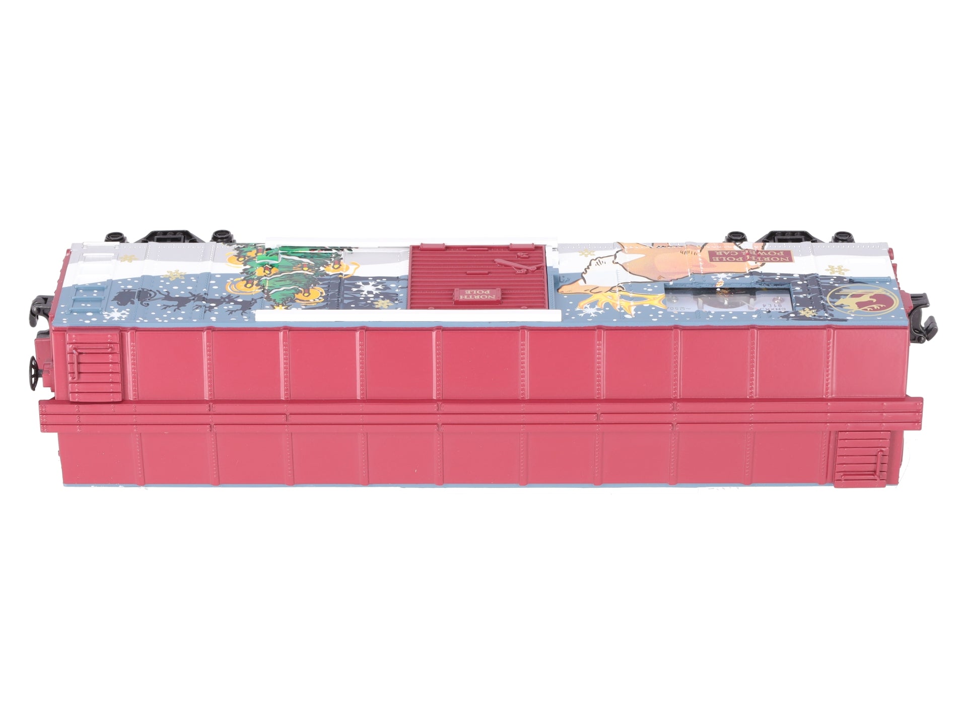 MTH 30-71032 O Gauge North Pole Boxcar w/ Power Meter LN/Box