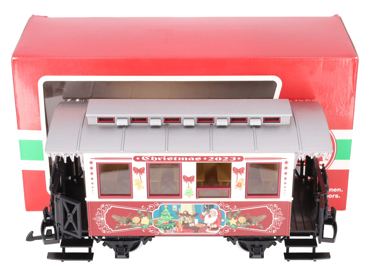 LGB 36023 G Scale 2023 Christmas Car (Metal Wheels) LN/Box