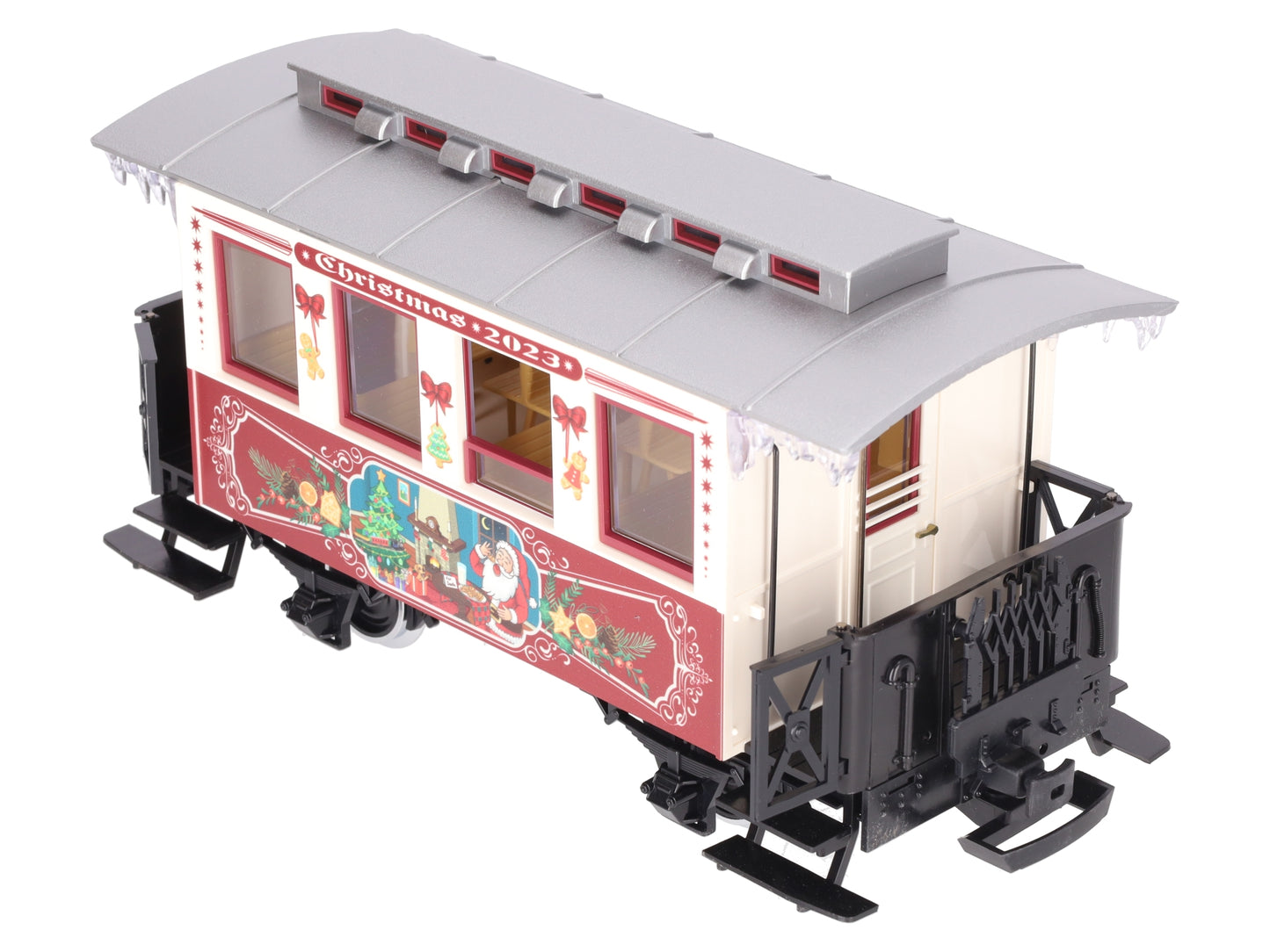 LGB 36023 G Scale 2023 Christmas Car (Metal Wheels) LN/Box