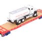 MTH 20-92440D Donald J. Trump Flatcar w/ Tanker Truck LN/Box