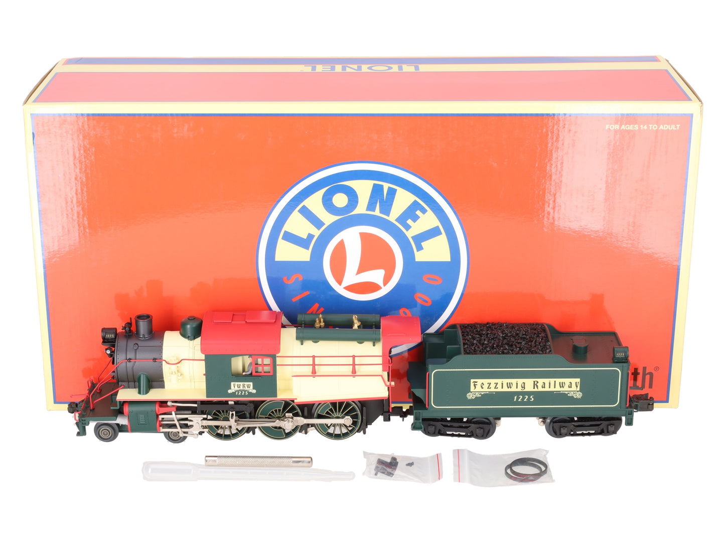 Lionel 2331540 O Gauge Fezziwig RR Legacy Camelback Locomotive & Tender #1225 LN/Box