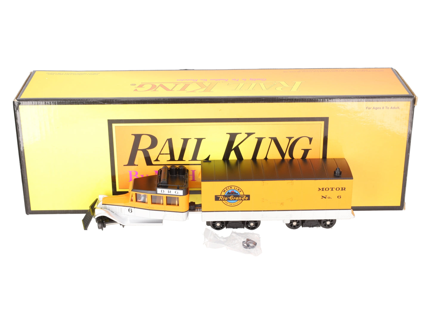 MTH 30-2203-1 O Gauge D&RGW Galloping Goose Diesel Locomotive #6 w/PS.1 EX/Box