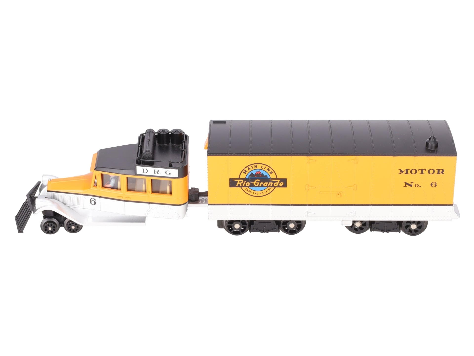 MTH 30-2203-1 O Gauge D&RGW Galloping Goose Diesel Locomotive #6 w/PS.1 EX/Box